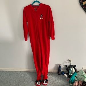 Mickey Mouse onesie pjs